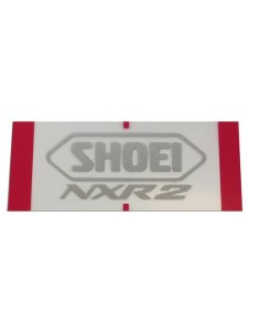 Recambio Logo Posterior Casco Shoei NXR 2 Plata