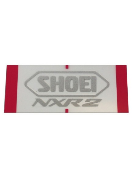 Recambio Logo Posterior Casco Shoei NXR 2 Plata