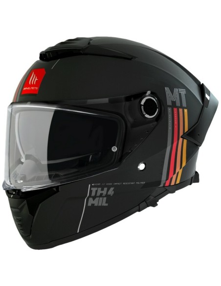 Casco MT Thunder 4 SV Mil Matt Negro