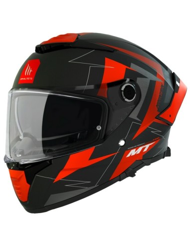 Casco MT Thunder 4 SV Mountain Gloss Rojo