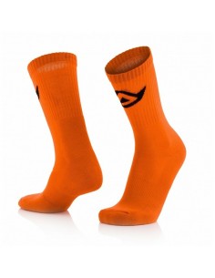 Calcetines Acerbis Cotton Naranja Fluo