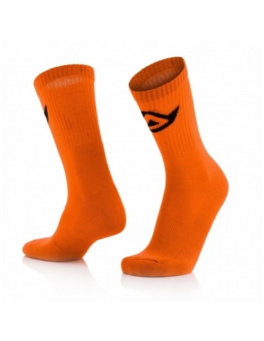 Calcetines Acerbis Cotton Naranja Fluo