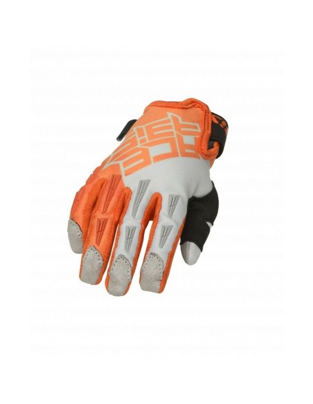 Guantes Infantiles Acerbis Ce MX X-K Naranja/Gris