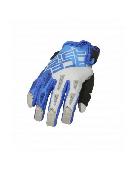 Guantes Infantiles Acerbis Ce MX X-K Azul/Gris
