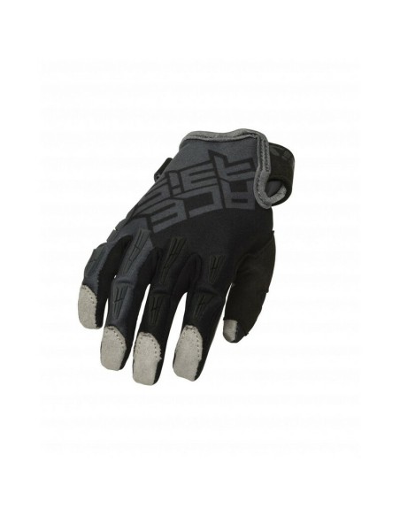 Guantes Infantiles Acerbis Ce MX X-K Negro/Gris