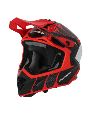 Casco Acerbis X-Track 22-06 Negro/Rojo