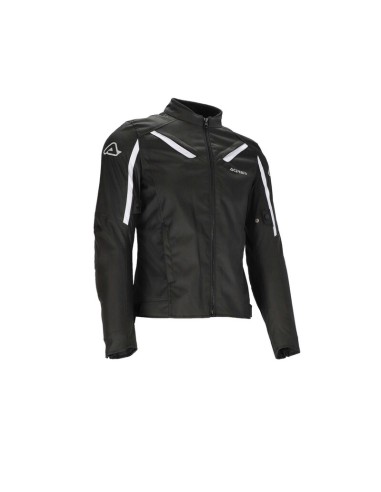 Chaqueta Mujer Acerbis CE X-Mat Negro/Blanco