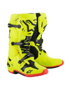 Botas Alpinestars Tech 10 Amarillo Fluor
