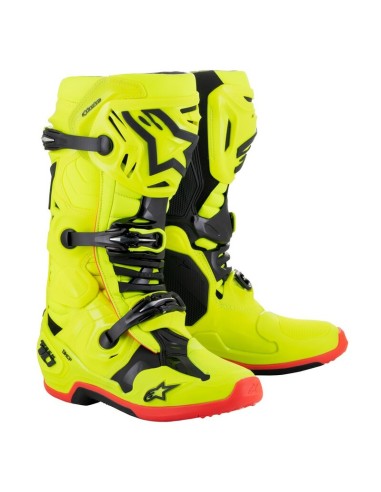 Botas Alpinestars Tech 10 Amarillo Fluor