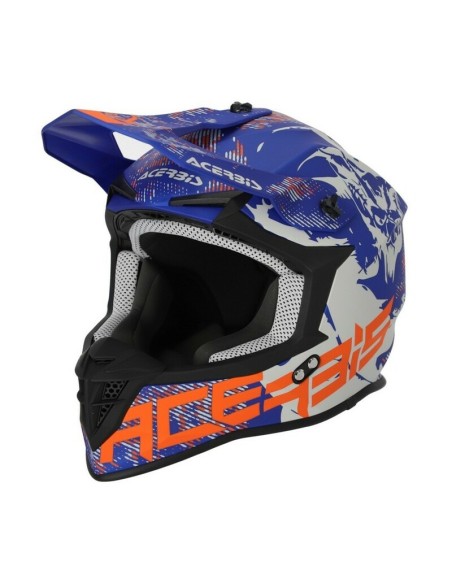 Casco Acerbis Linear 22-06 Gris/Azul
