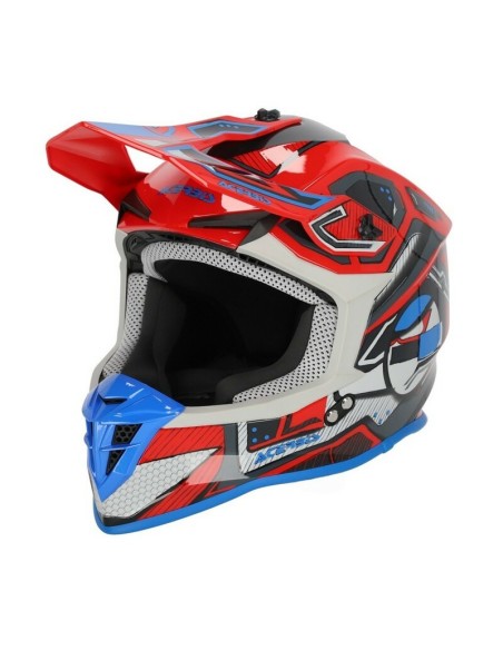 Casco Acerbis Linear 22-06 Rojo/Azul