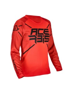 Jersey Infantil Acerbis MX J-Kid Five Rojo/Negro