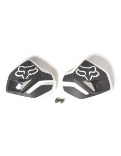 Kit Recambio Protector Hombro Peto Fox Raptor Negro/Blanco Negro/Blanco