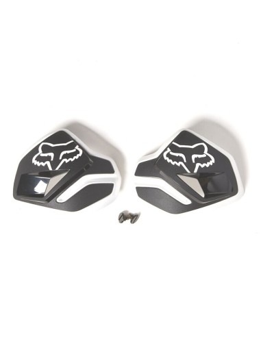 Kit Recambio Protector Hombro Peto Fox Raptor Negro/Blanco Negro/Blanco