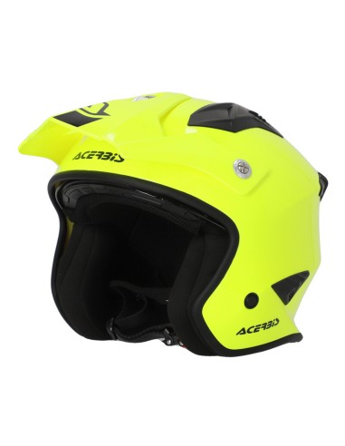 Casco Acerbis Jet Aria 22-06 Amarillo Fluo