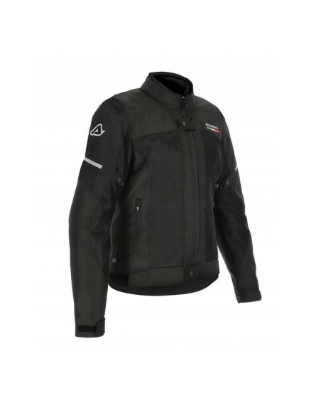 Chaqueta Mujer Acerbis CE On Road Ruby Negro
