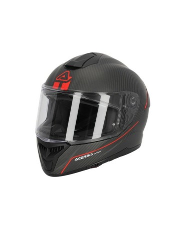 Casco Acerbis Tarmak 22-06 Negro/Rojo