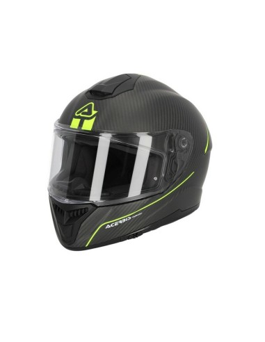 Casco Acerbis Tarmak 22-06 Negro/Amarillo Flúor