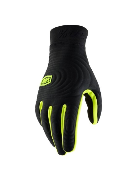 Guantes 100% Brisker Xtreme Am.Fluor