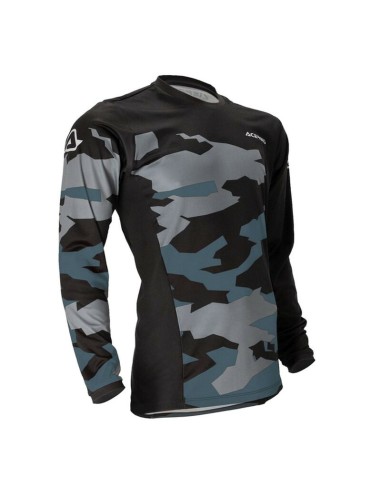 Jersey Acerbis X-Duro Winter Negro/Gris