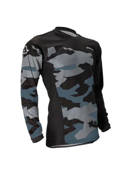 Jersey Acerbis X-Duro Winter Negro/Gris