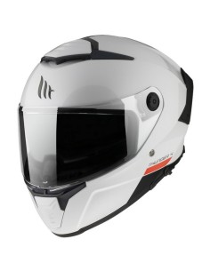 Casco MT Thunder 4 SV Solid Gloss Blanco