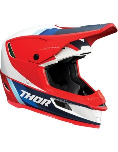 Casco Thor Reflex Apex ECE Rojo/Azul/Blanco