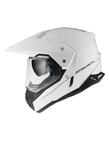 Casco MT Synchrony Duosport SV Solid Gloss Blanco
