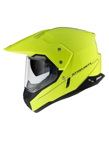 Casco MT Synchrony Duosport SV Solid Gloss Amarillo Fluor
