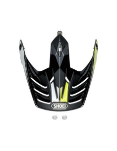 Recambio Visera para Casco Shoei V-460 Hornet ADV WFX-W Sovereign Negro/Amarillo Fluo