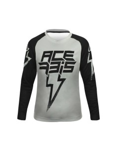 Jersey Infantil Acerbis MX J-Kid Blizzard Gris/Negro
