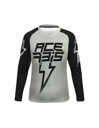 Jersey Infantil Acerbis MX J-Kid Blizzard Gris/Negro