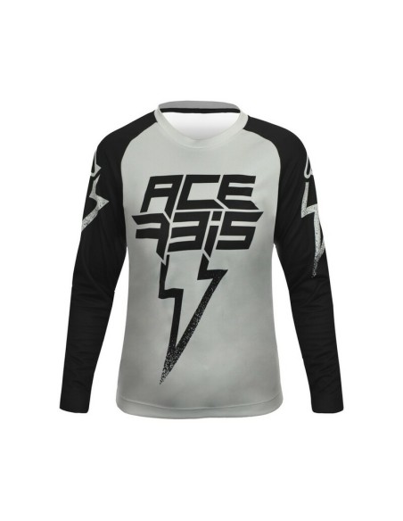 Jersey Infantil Acerbis MX J-Kid Blizzard Gris/Negro