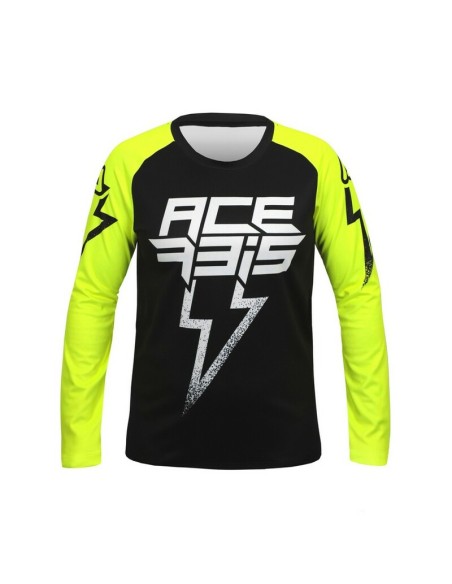 Jersey Infantil Acerbis MX J-Kid Blizzard Blanco/Negro