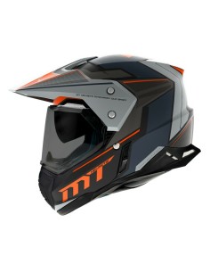 Casco MT Synchrony Duosport SV Patrol Matt Naranja