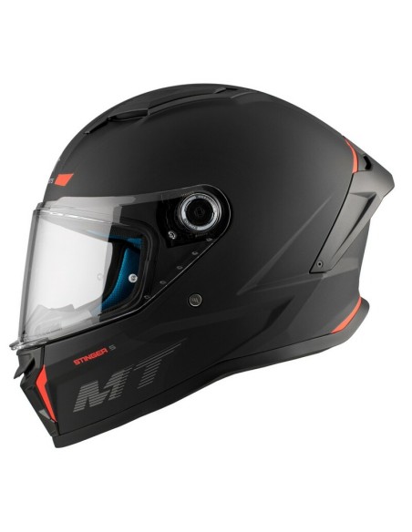 Casco MT Stinger 2 Solid A1 Matt Negro