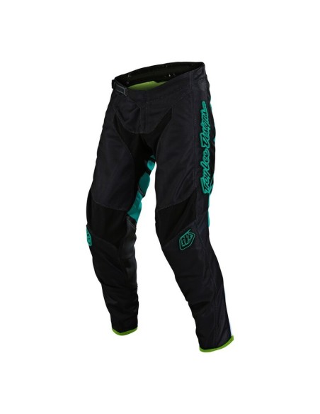 Pantalón Troy Lee Designs GP Air Drift Negro/Turquesa