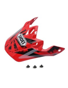 Recambio Visera para Casco Shoei V-430 WFX-W Dissent Rojo
