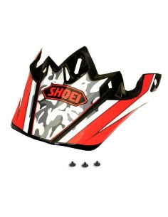Recambio Visera para Casco Shoei V-430 WFX-W Turmoil Rojo