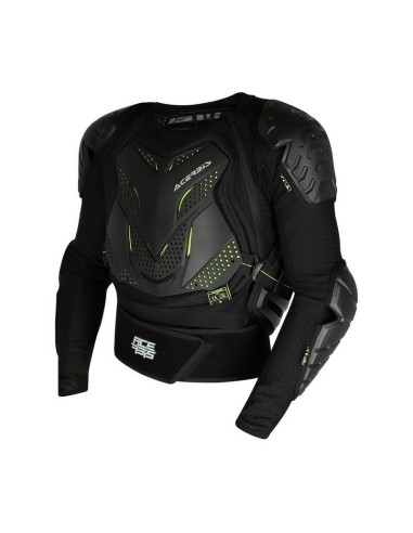 Peto Integral Acerbis Korazza Negro/Amarillo