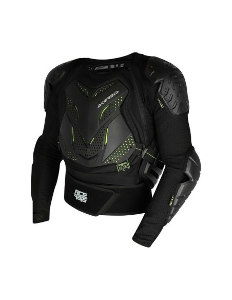 Peto Integral Acerbis Korazza Negro/Amarillo