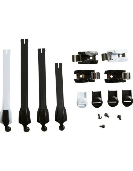 Kit Correas Botas Fox Instinct Negro/Blanco
