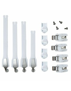 Kit Correas Botas Fox Instinct Blanco/Plata