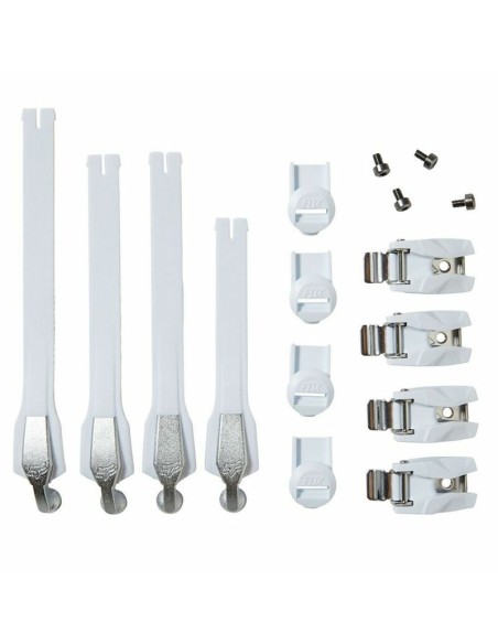 Kit Correas Botas Fox Instinct Blanco/Plata