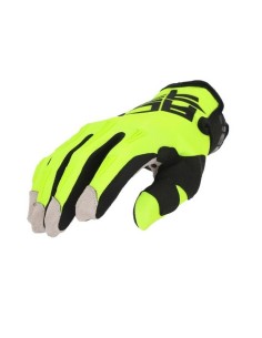 Guantes Acerbis MX X-H Amarillo Flúor/Negro
