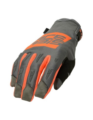 Guantes Acerbis MX-WP Homologado Naranja/Gris
