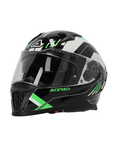 Casco Acerbis X-WAY Graphic Negro/Verde
