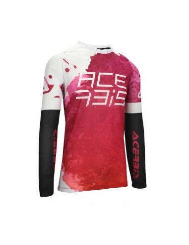 Jersey Acerbis MX J-Windy Vented Watermark Violeta/Blanco