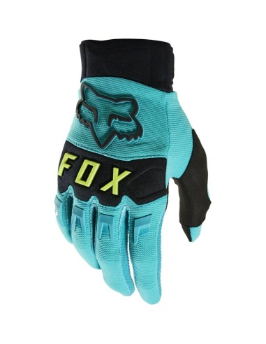 Guantes Fox DirtPaw Azul Claro