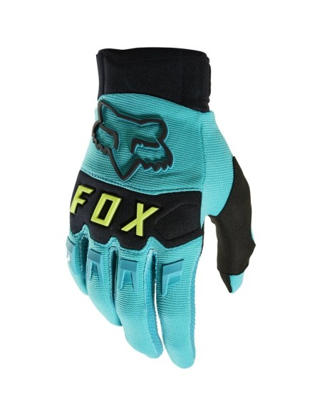 Guantes Fox DirtPaw Azul Claro